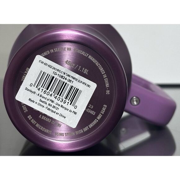 Stanley Quencher H2.0 FlowState 40oz Tumbler, PRIMROSE GLOW - Picture 4 of 4